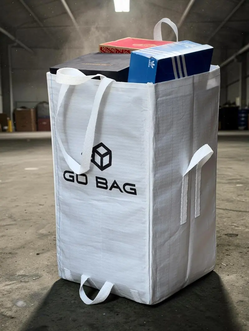 GO BAG z paczkami